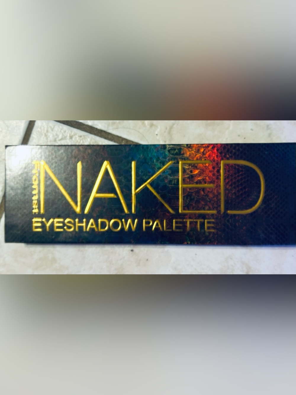 NWT-Naked Eyeshadow Palette by Fromst-12 Colors.